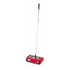 Ewbank Manual Push Carpet Sweeper, Non Electric Silent Lightweight Multi Surface Floor Cleaner with High Level Push & Pull Pickup, Durable Long Life Brushes, 22cm Wide