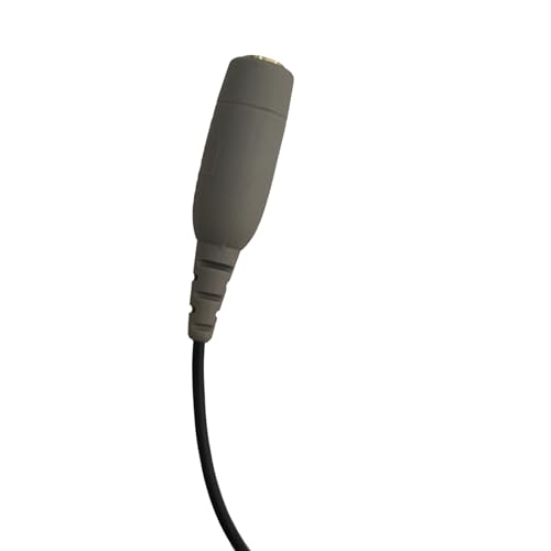 Image of ELFOG TRRS to TRS Adapter - 3.5mm (Female) TRRS Microphone Adapter Cable to 3.5mm TRS (Male) for Cameras and Recorders