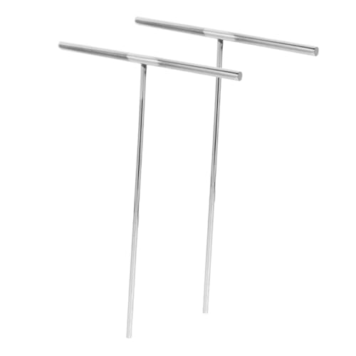 Amosfun 2pcs Crepe Spreader Tools Steel Pancake Baking Supplies Kitchenware for Professional Results