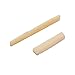 JINGFENG Guitar Saddle and Nut Real Bone Material 2pcs for 6 Strings Acoustic Guitar