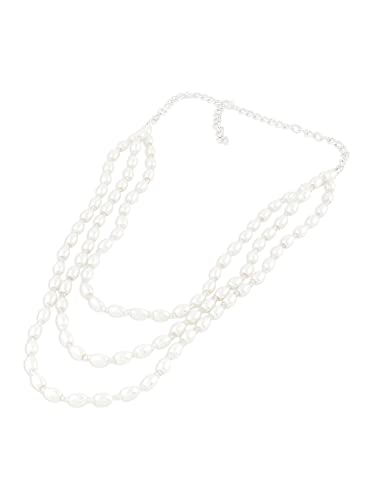 Women's Contemporary Layered Necklace & Earring Set, Elegant Gift
