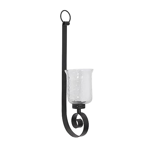 Deco 79 082010 Metal Scroll Handmade Pillar Wall Sconce thumb #3