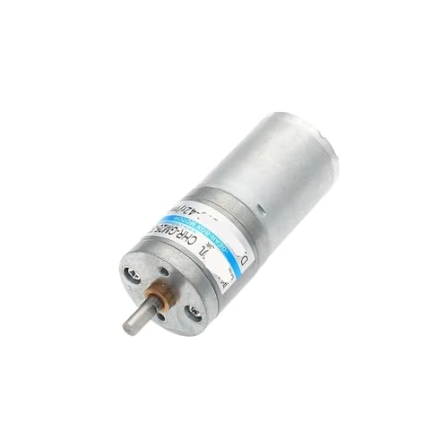 Moteur à engrenages DC 24V 42rpm CHR-GM25-370 aimant permanent 12V
