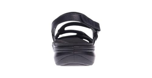 Image of Revere Shoes Emerald Back Strap Sandal for Women - Leather Sandals with Adjustable Straps - Lightweight Arch Support - Comfort Walking Sandals
