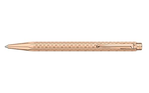 Caran d'Ache Ecridor™ ダミエ ローズゴールド ボールペン