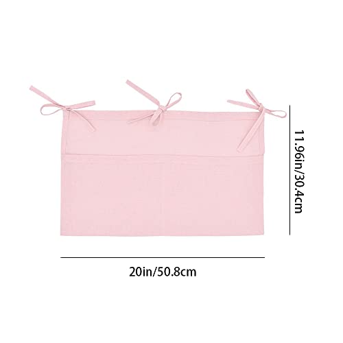 JiaerlZeki Storage Bag Multifunctional Hanging Storage Sack Baby Bed Hanging Bag for Diaper Wrap Towel Baby Toys Bedroom - Image 2