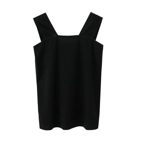 Women Summer Strapped Modal Tank Solid Square Neck Stretch Camisole Comfy Going Out Top Vacation Casual Shirt Capsule Wardrobe For 2025 Bermuda Shorts Knee Length