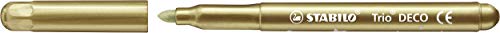 STABILO Trio Deco - Metallic Felt -Tip Pen - Wallet of 8 assorted colours