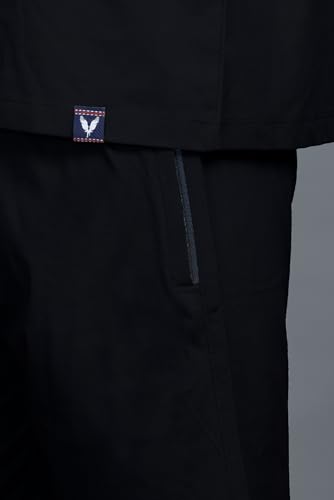 Image of GODFREY Cotton Half Trackpant with Zipper Pocket Shorts for Men | Outdoor Light Weight Sports