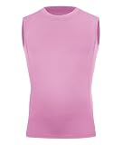 Runceptual Youth Boys Compression Sleeveless Shirt Undershirts Workout Base Layer Vest Quick Dry Soccer Shirts...