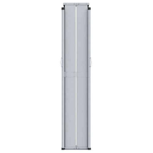 Store latéral extensible marron protection UV et paravent extérieur imperméable 12m