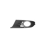 Griglia Sinistra Paraurti Anteriore Nera Con Sede Fendinebbia Con Cornice Cromata Compatibile Per Golf VI Dal 2010 Al 2012 Codice Originale 5K08536659B9