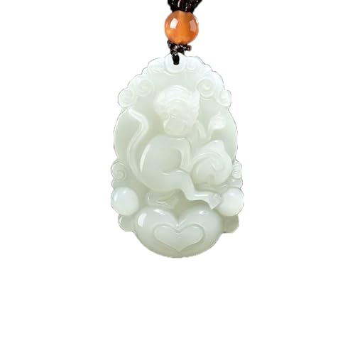 NYKBLWZ 18. Heart-Shaped Disc Monkey Pet Charm - Love in the Heart, Cherishing Your Pet's Every Laugh