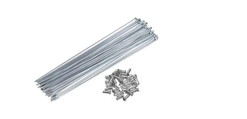 Rayons de vélo galvanisés 138mm à 272mm pour réparer votre vélo de ville ou de randonnée