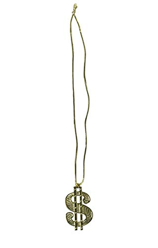 80's Style Pimp Dollar Sign Necklace