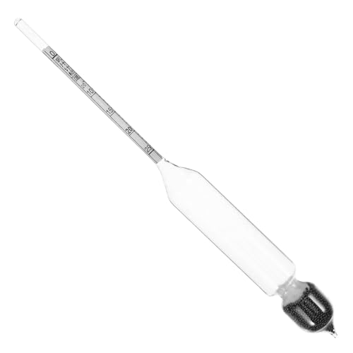 HOMOCONO Manuelles Laktat und Milchhydrometer aus Glas Messgerät für Milchqualität und Dichtemessung Geeignet für Milchküchen und Molkereianwendungen