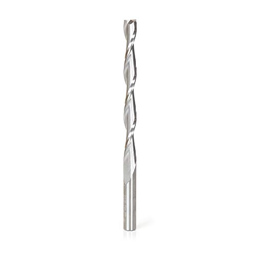 Amana Tool - 46277 Solid Carbide CNC Foam Cutting Up-Cut Square End Spiral 3/8 Dia x 4 x 3