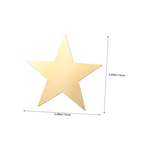 Estrellas de Papel Doble Cara para Decorar Tableros Escolares sin Cortar Manualmente 3
