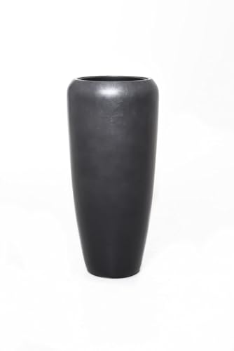 VIVANNO Pflanzkübel Pflanzgefäß exklusiv CAVITA Silber-Anthrazit...