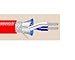 89841 24 AWG 1P Stranded Overall Foil/TC Braid 90% Computer Cable for Low-Cap EIA RS-485 CMP Article 725/800 Plenum - Red Belden (155FT)
