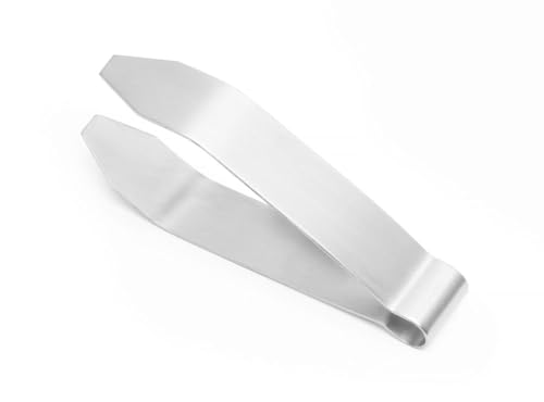 HENDI Pince à arêtes, pince pour arêtes de poisson, Pince de cuisine, Tête plate étroite, Lavable en lave-vaisselle, 100mm, inox 18/0