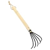 Gogogmee Rastrillo para Almejas al Aire 5 Rastrillos para Playa Resistente Y Fácil de Usar para Jardinería Y Excavación de Mariscos