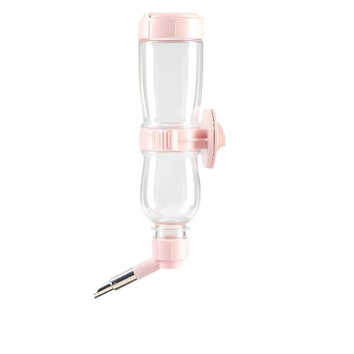 Fanlahmtasy 17oz/500ml No Drip Water Bottle for Small Animals – Perfect for Guinea Pigs, Rabbits, Chinchillas & Rodents – Easy Refill from Top, Also Suitable for Birds
