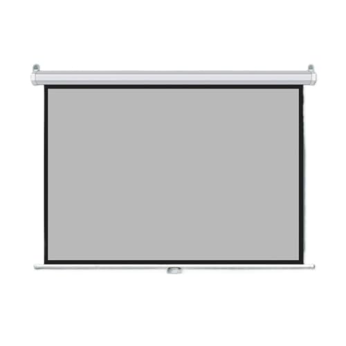 Pantalla manual para proyector 84 pulgadas 16:9 con autolocking