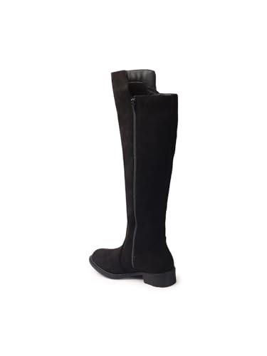 Image of Elle Women's stylishand trendy Boots With Ziper Round Toe for Casual and Party Use