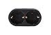 Adaptador schuko 2 tomas color negro 16A 250v max 3680w.