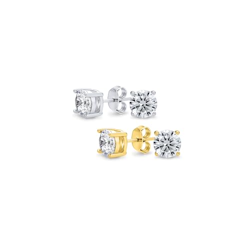 Boucles d'oreilles zircon cubique rond pour illuminer vos tenues au quotidien