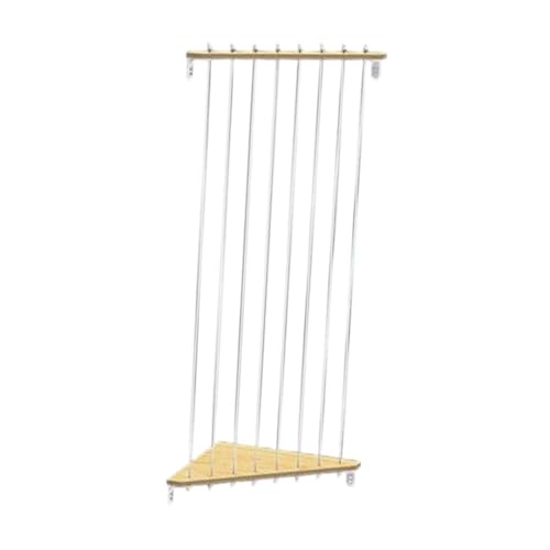 Étagère d'angle en bois pour jouets avec fixation stable pour peluches - 5