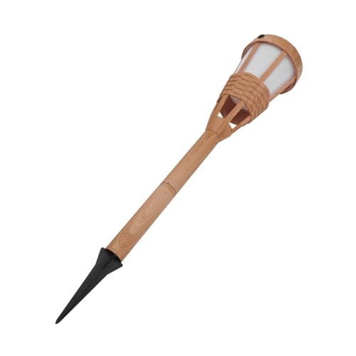 TOYANDONA 1 Pz Forma Torcia Bamboo Decorazione Esterno per Patio e Facile da Spostare