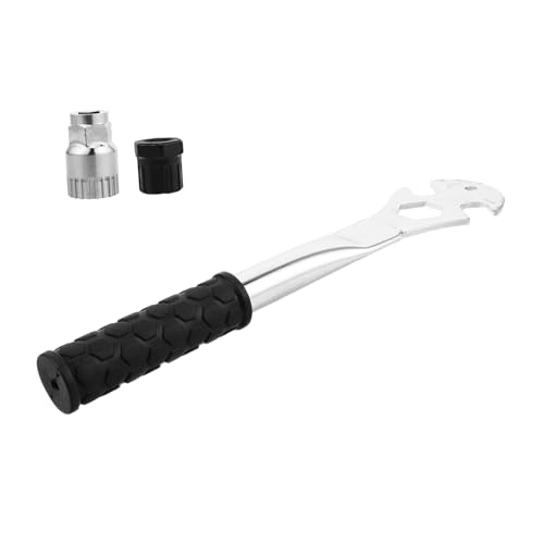 Garneck Complete Bike Repair Tool Kit Multi-functional Wrench Pedal Removal Tool Fork Repair for Bikers