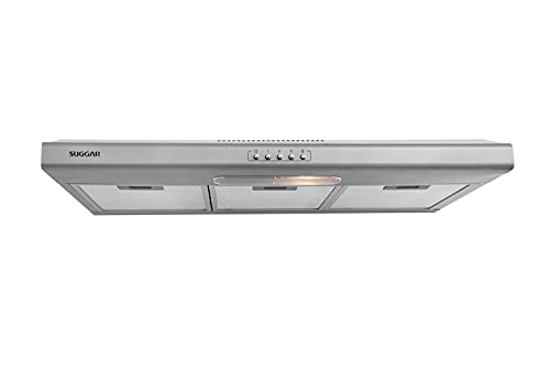 Depurador coifa de ar Suggar DI81IX slim 80cm inox 127V