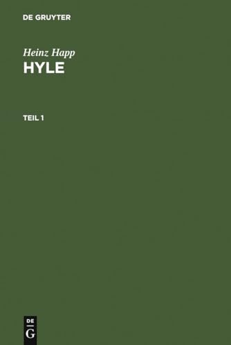 Hyle: Studien zum aristotelischen Materie-Begriff