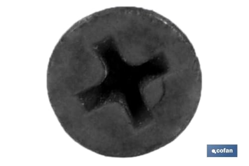 Trockenbauschrauben, 3,5 x 55 mm, phosphatiert, Box mit 500 Stück, ideal für schnelle und robuste Installation.