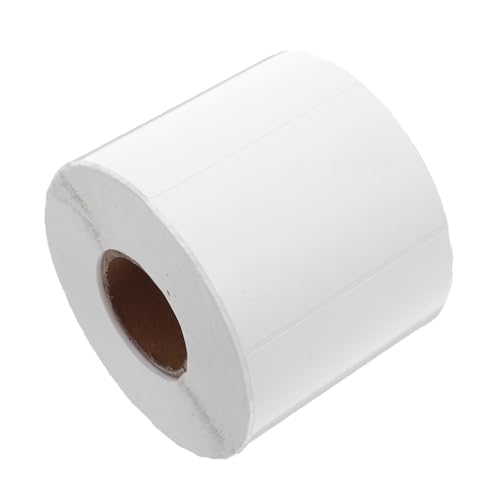 Étiquettes adhésives blanches en papier couché rectangulaires pour imprimante laser et jet d'encre
