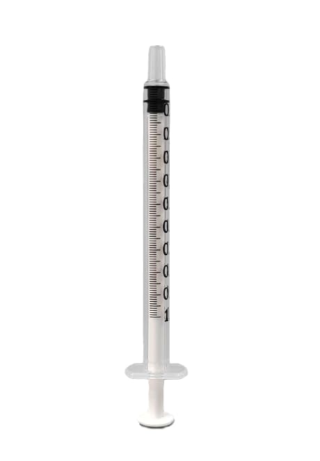 Cardinal Health™ Monoject™ Luer-Slip Tip Tuberculin Syringe, 1ML, Sterile, Case of 500 (5 Boxes of 100)