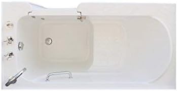 LPI6030-S-RD Walkin Bathtub with Right Drain and Door, 60" x 30" x 38", White