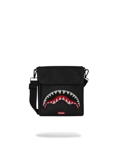 Sprayground Bolso bandolera impermeable, con correa de hombro ajustable y múltiples compartimentos.