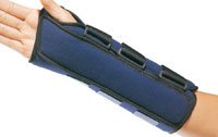 79-87060 Support Wrist/Forearm Nylon/Fiber Universal Left Blue Part# 79-87060 by Djo, Inc Qty of 1 Unit