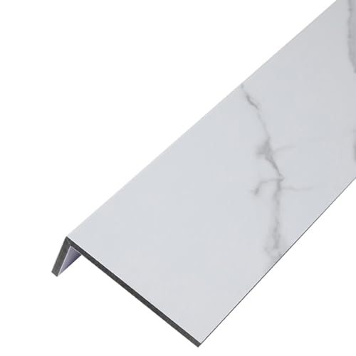 Appui de Fenêtre Aspect Marbre Gris - Plastique Acrylique Rebord de Fenetre Interieur, Couverture de Rebord de Fenêtre de Carte de Remplacement, Étanche et Facile à Installer(60x10cm(23.6x3.9in))
