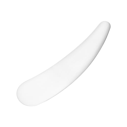 iplusmile Espátula Para Crema Facial y Ojos Acero Inoxidable Multifunción Cuchara Cosmética Compacta Para Aplicar Mascarillas Loción y Sérum Herramienta De Masaje Para Cuidado Piel