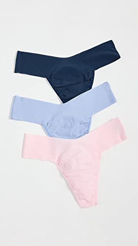 Image of hanky panky - BreatheSoft Natural Rise Thongs for Women | Comfortable Everyday Lingerie Panties | Sizes (XS-XL) | 3 pack