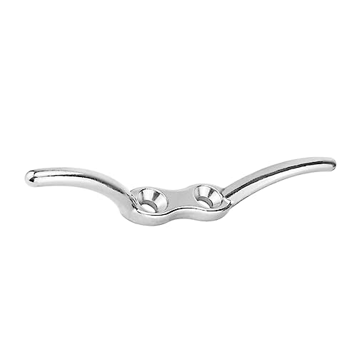 VICASKY 10-Pack Stainless Steel Boat Anchor Line Cleat 6 for Docks Multipurpose Marine Yacht Rope Hitch No Screws