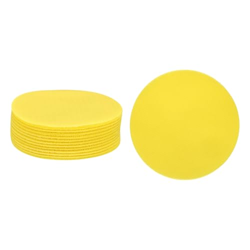 uxcell �J�[�y�b�g�X�|�b�g�}�[�J�[24�A�����p�J�[�y�b�g�p4�C���`�T�[�N���t���A�h�b�g�A�c�t�����t�p�T�[�N���X�|�b�g�h�b�g�A�t���L�V�u���V�[�g�A�C�G���[