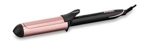 BaByliss 38mm Lockenstab mit Quartz-Keramik Beschichtung für extra große Locken und Wellen, 6 Temperaturstufen von 160°C bis 210°C, C453E