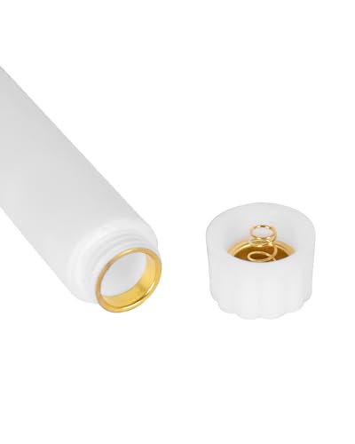 Image of Homesake Flameless Taper Candles - 11 inch Flickering LED Candlesticks, Candle for Wedding, Diwali Decoration for Home, Parties Holiday Festive Decor Light, Led Candles for Decoration (White Set of 6)