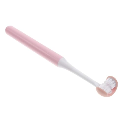 HONITANO Cepillo de Dientes para Adultos Diseño Envolvente Caras Cerdas Suaves Cuidado Oral Limpieza Rápida y Completa Portátil para Viaje y Diario